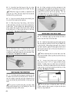 Preview for 20 page of Global Hobby Right Flyer 60H ARF Instructions For Final Assembly