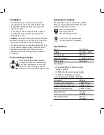 Preview for 4 page of Global Machinery Company 2HP/1600W 32LT DUAL TANK COMPRESSOR WITH REMOVABLE TANK DTC32L Instruction Manual