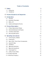 Preview for 2 page of Global Specialties LCR-600 User Manual