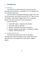 Preview for 7 page of Global Specialties LCR-600 User Manual