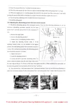 Preview for 17 page of Global WF 1767-AE-AUT Instruction & Parts Manual