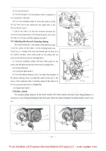 Preview for 21 page of Global WF 1767-AE-AUT Instruction & Parts Manual