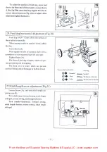 Preview for 16 page of Global WF 9995-H Instruction & Parts Manual