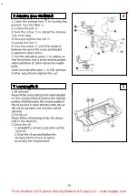 Preview for 6 page of Global WF3955-45AUT Series Instruction Manual Book And Parts Book