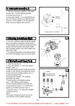 Preview for 8 page of Global WF3955-45AUT Series Instruction Manual Book And Parts Book