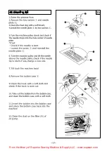 Preview for 20 page of Global WF3955-45AUT Series Instruction Manual Book And Parts Book