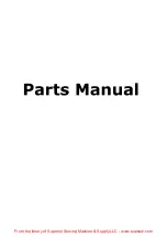 Preview for 21 page of Global WF3955-45AUT Series Instruction Manual Book And Parts Book