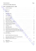 Preview for 29 page of Global ZZ 1560 Series Instruction Manual & Instruction For Service Manual