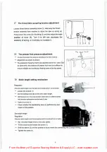 Preview for 10 page of Global ZZ 2560 Series Instruction Manual & Parts Book