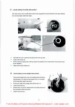 Preview for 14 page of Global ZZ 2560 Series Instruction Manual & Parts Book