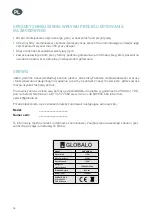 Preview for 16 page of GLOBALO 5900652387823 Operating And Installation Instructions