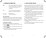 Preview for 6 page of Globaltronics D1-3 User Manual & Warranty