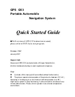 Glopex Networks GPS G53 Quick Start Manual preview