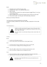 Preview for 10 page of Glow Fire 190101 User Manual And Safety Instructions