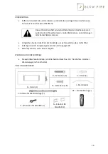 Preview for 14 page of Glow Fire 190101 User Manual And Safety Instructions