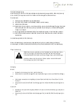 Preview for 20 page of Glow Fire 190101 User Manual And Safety Instructions