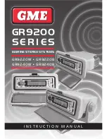 GME GR9220B Instruction Manual preview