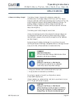 Preview for 21 page of GMR STAMA Evo Operating Instructions Manual