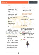 Preview for 6 page of GMS GocMakSan MG20B 220V DIGITAL User And Maintenance Manual