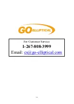 Preview for 34 page of GO Elliptical V-950PU User Manual