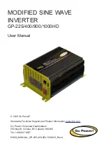 Preview for 1 page of Go Power GP-1000HD User Manual