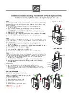 Preview for 1 page of Go Travel Travel Sentry 336 Troubleshooting