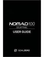 Goalzero Nomad 100 User Manual preview