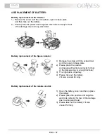 Preview for 58 page of Goddess CL 590B Instruction Manual