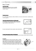 Preview for 5 page of Goddess Predator CL 480 Instruction Manual