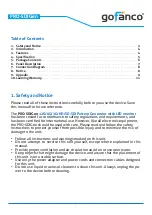 Preview for 3 page of gofanco PRO-SDIGen User Manual