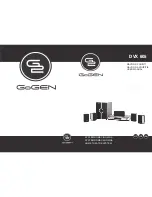 Gogen DVX-605 User Manual preview