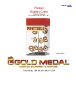 Gold Medal Pretzel 2049 Instruction Manual preview