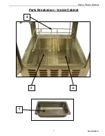 Preview for 8 page of Gold Medal Sterno Pretzel Warmer Instruction Manual