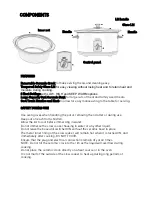 Preview for 3 page of Goldair FSC110 Operating Instructions Manual