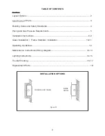 Preview for 2 page of Golden Blount LFP9618 Installation And Operating Instructions Manual