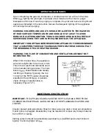 Preview for 12 page of Golden Blount LFP9618 Installation And Operating Instructions Manual