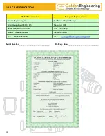 Preview for 26 page of Golden engineering XR150 Operator'S Manual