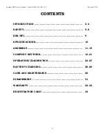 Preview for 3 page of Golden Technologies Compass TRO GP615 CC Owner'S Manual