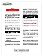 Preview for 3 page of Golden Tornado 4-CYLINDER Installation Manual