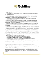 Preview for 19 page of Goldline SAB Series User Manual