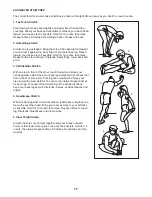 Preview for 17 page of Gold's Gym WHIRLWIND 390 User Manual