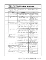 Preview for 120 page of Goldstar GHV-500 User Manual