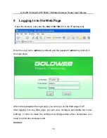 Preview for 23 page of Goldweb GW-WR150N User Manual