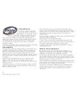 Preview for 2 page of Golf Plus Caddy Lite User Manual