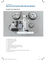 Preview for 11 page of Golfomania Pro Caddy Light User Manual