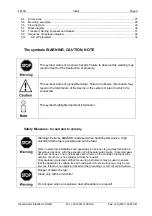 Preview for 3 page of Gonnheimer Elektronic F870S User Manual