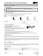 Goobay 98071 Quick Start Manual preview