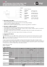 Preview for 7 page of Goobay MS-506PQ-N User Manual