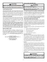 Preview for 2 page of Goodman ACNF18 Series Installation Instructions Manual