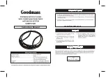 Preview for 1 page of Goodmans CDMP3722K Instruction Manual